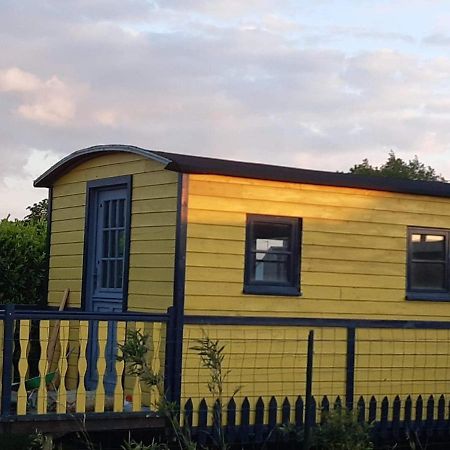 Vila Roulotte Et Jacuzzi De Rachel Au Domaine Du Reuze Winnezeele Exteriér fotografie